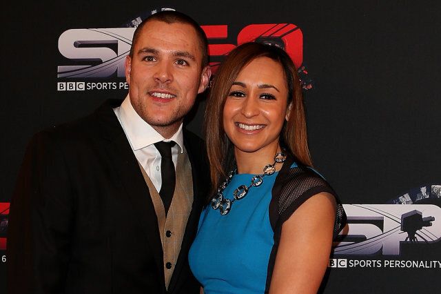 Jessica Ennis-Hill and her husband Andy Hill