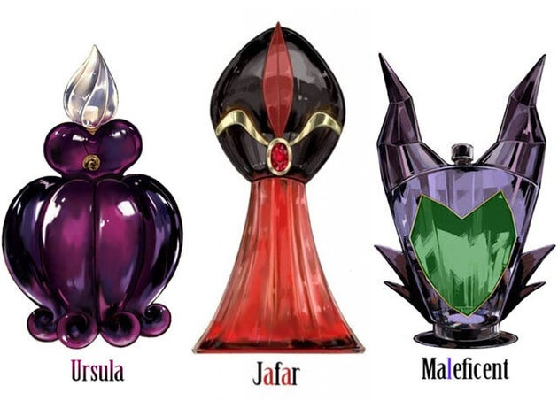 Perfumes That Look Like Disney Villains Disney Villain Perfume Bottles