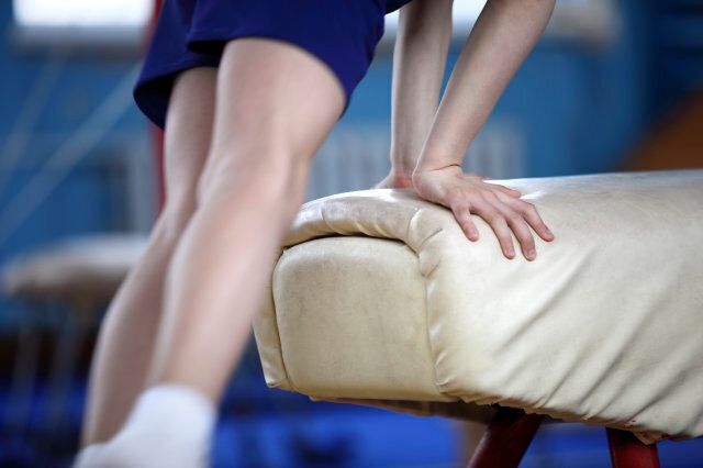 pommel horse.