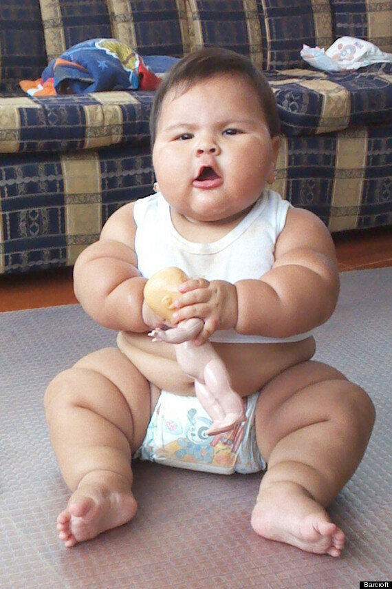 overweight baby