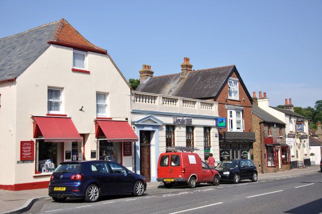 High Street, Storrington, West Sussex, England, United Kingdom