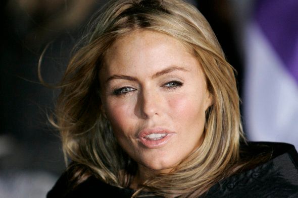 British actress Patsy Kensit arrives at the Pride of Britain Awards, in central London, Tuesday Oct. 9, 2007. The reader-nominated awards celebrate heroism and bravery and are presented to heroes ranging from courageous children to extraordinary nurses and teachers. (AP Photo/Lefteris Pitarakis)