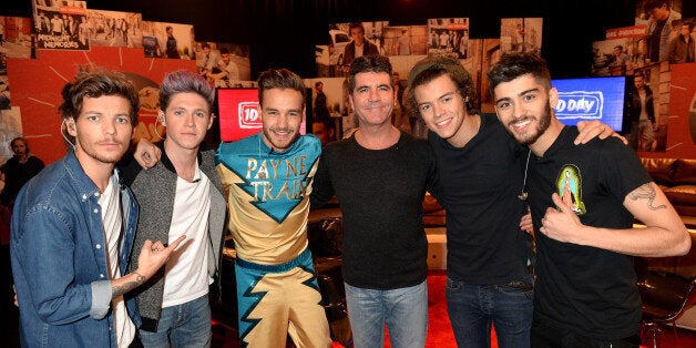 One Direction and Simon Cowell