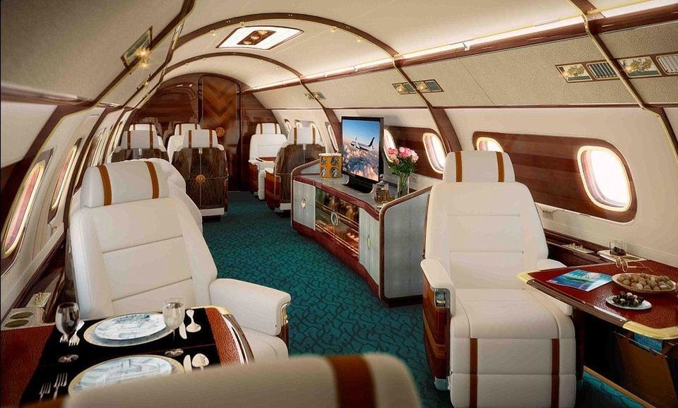 Take to the air in a £50m private jet