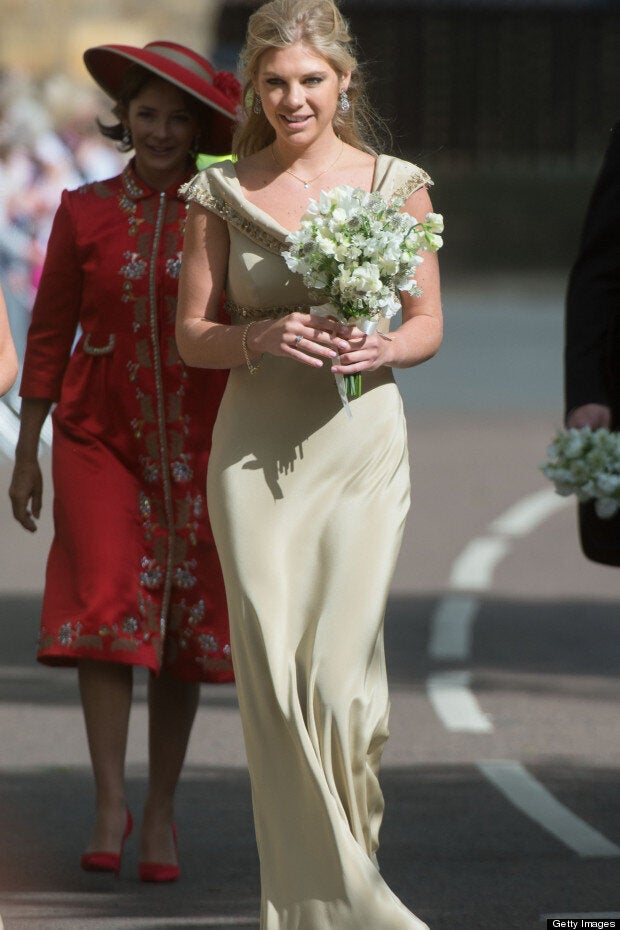 Chelsy Davy Steals The Show As Bridesmaid At Society