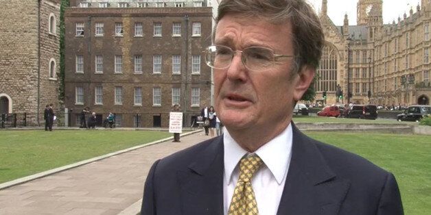 Videograb image taken dated 26/6/2013 of Lord Oakeshott who delivered a parting shot at Nick Clegg today as he quit the Lib Dems rather than face disciplinary action for leaking a poll suggesting the leader is set to lose his Commons seat.