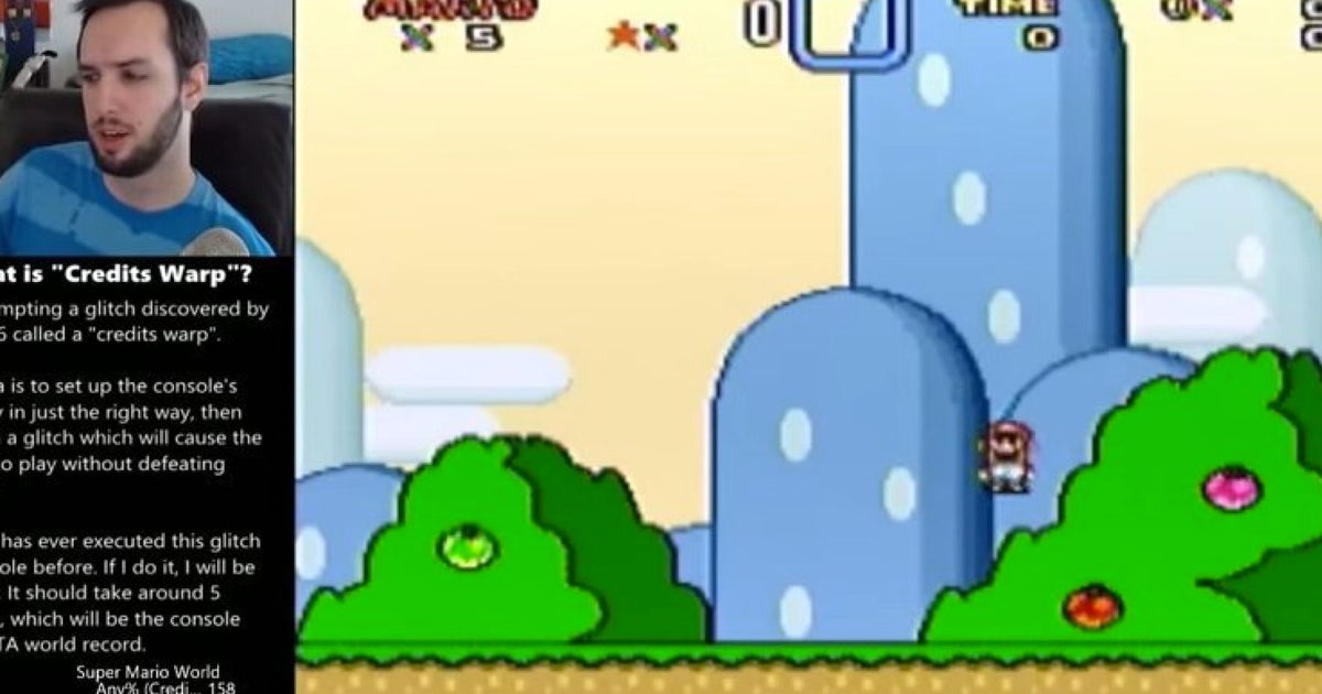 Super Mario World Speedrun Record Smashed Using Bizarre Glitch