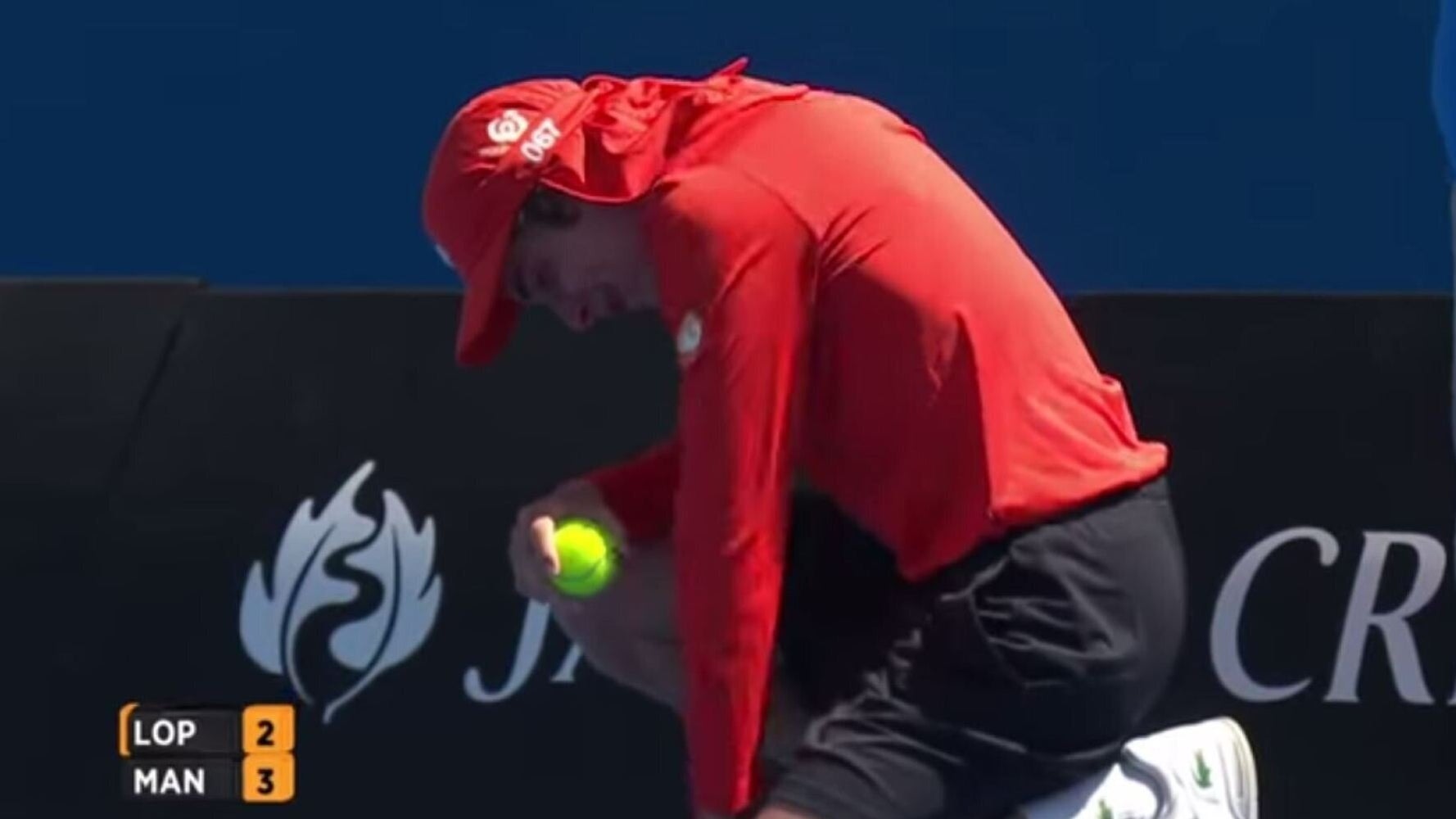 Ball Boy Hit In The Knackers At Australian Open HuffPost UK Sport