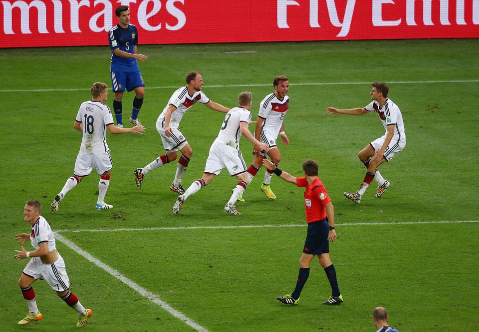 Mario Gotze's World Cup winning goal