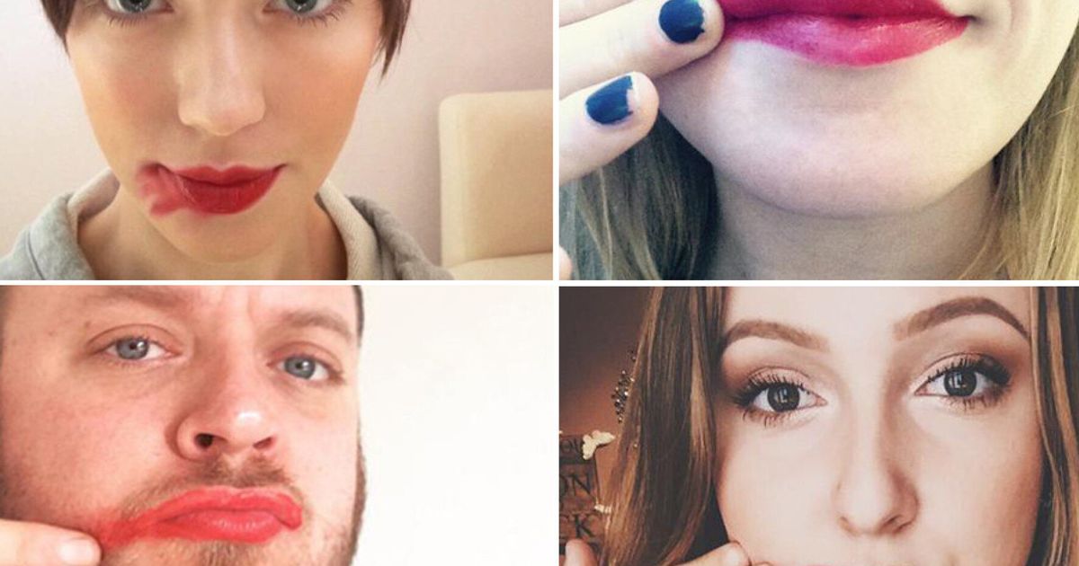 Smearforsmear Selfie Social Media Smears Lipstick For Cervical Cancer Awareness Huffpost Uk Life 4539