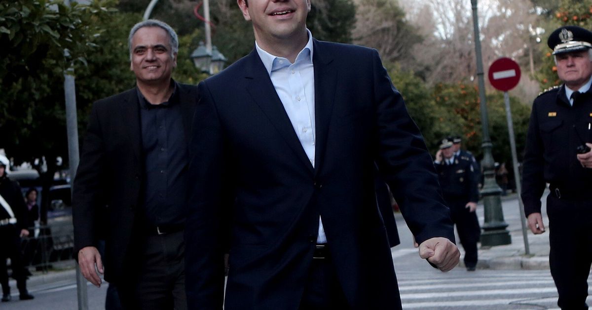 Greece's New Prime Minister Alexis Tsipras Sworn In With A Smile, But ...