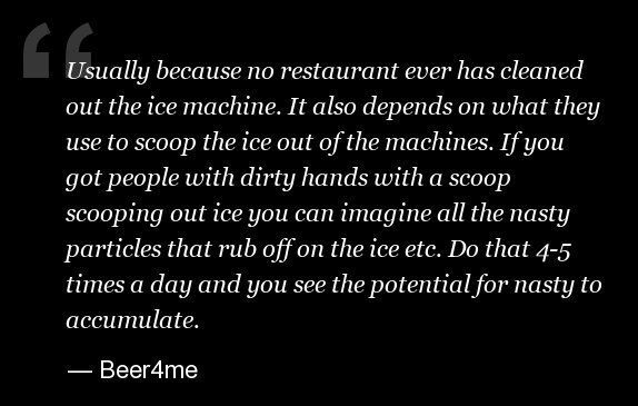 Don't Order Ice