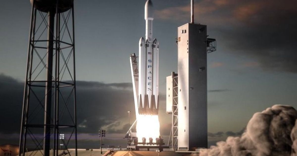 SpaceX Falcon Heavy Rocket Video Shows Off The World's Most Powerful