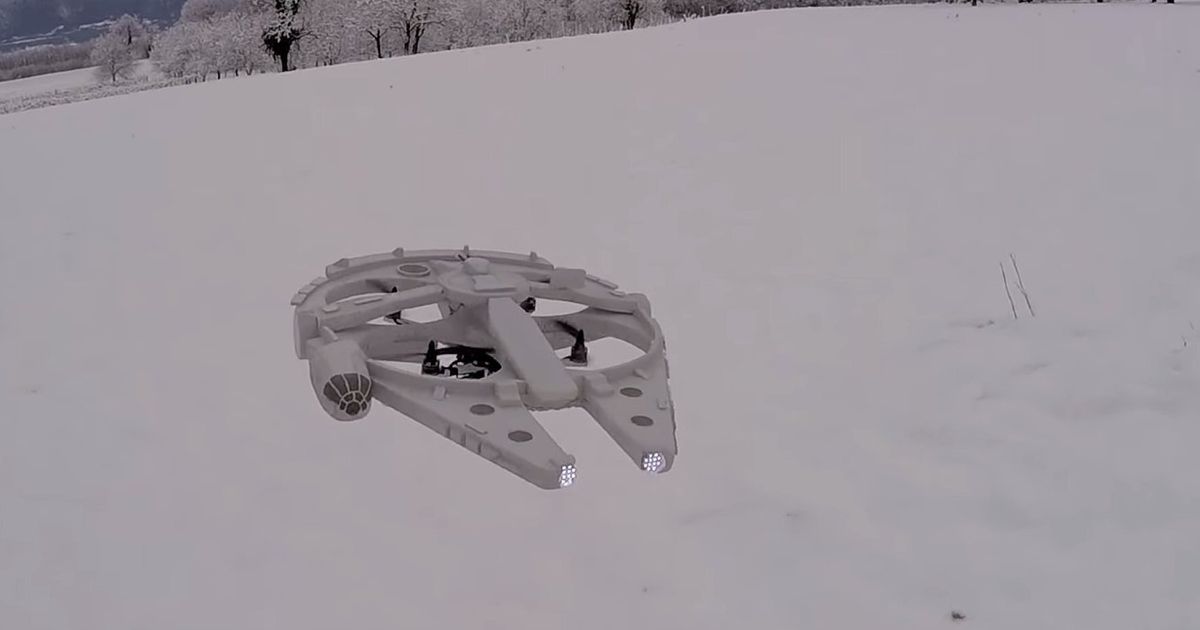 This Millennium Falcon Drone Is The Coolest Thing On The Internet