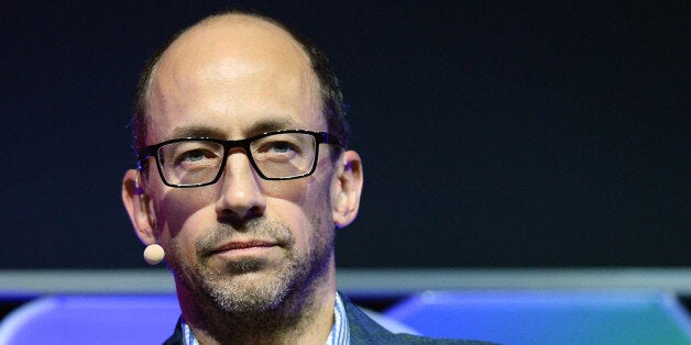 LAS VEGAS, NV - JANUARY 08: Twitter CEO Dick Costolo speaks during the Brand Matters keynote address at the 2014 International CES at The Las Vegas Hotel & Casino on January 8, 2014 in Las Vegas, Nevada. CES, the world's largest annual consumer technology trade show, runs through January 10 and is expected to feature 3,200 exhibitors showing off their latest products and services to about 150,000 attendees. (Photo by Ethan Miller/Getty Images)