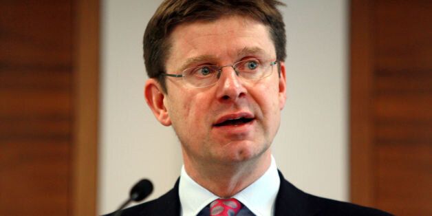 Universities minister Greg Clark whose claim that the cost of university tuition fees was no more than the price of a cup of coffee