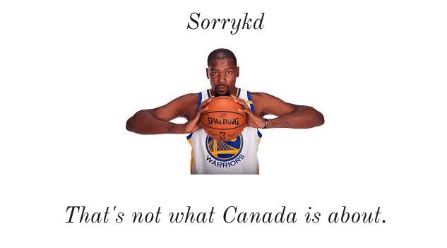 A screengrab of sorrykd.com, an apology website for Kevin Durant.