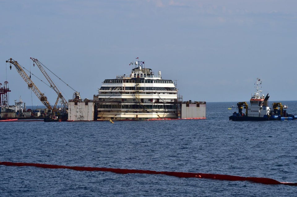 Die Bergung der Costa Concordia