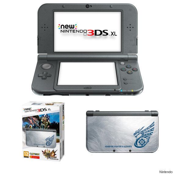 Competition Win A New Nintendo 3ds Xl Monster Hunter 4 Ultimate Edition Huffpost Uk