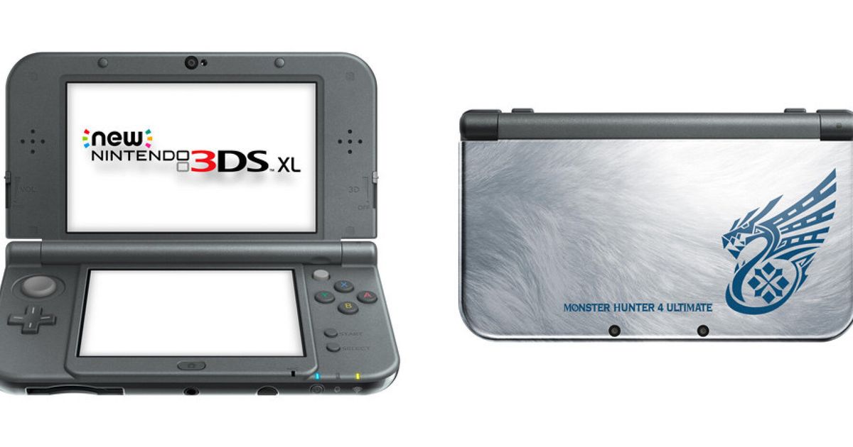 Competition Win A New Nintendo 3ds Xl Monster Hunter 4 Ultimate Edition Huffpost Uk