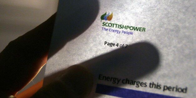 General view of the logo of power company ScottishPower. Scottish power. The energy giant is to pay £8.5 million to customers after an investigation by regulator Ofgem found that the group provided misleading information through its doorstep and telesales agents.