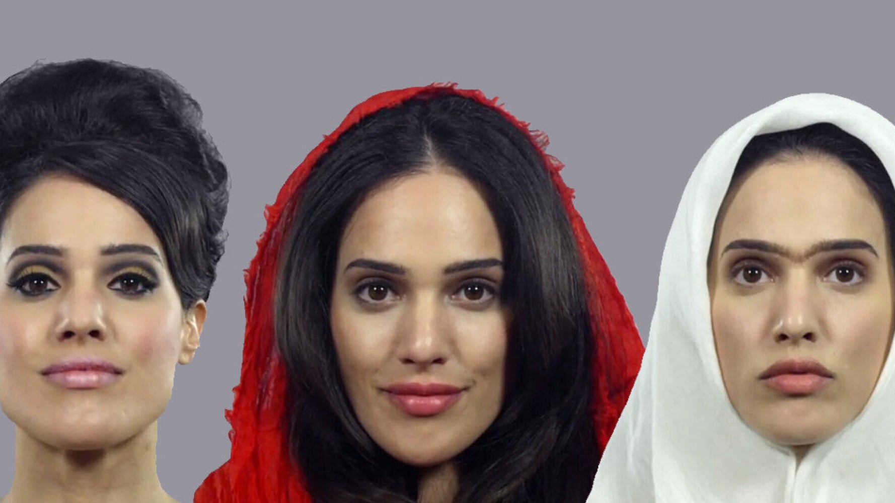 How Iranian Beauty Has Changed Over 100 Years From Monobrows To Half Covered Hair Huffpost Uk Life