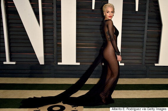 Celebs are now wearing sheer dresses that completely show their underwear,  including Rita Ora, Lady Amelia and the Kardashians