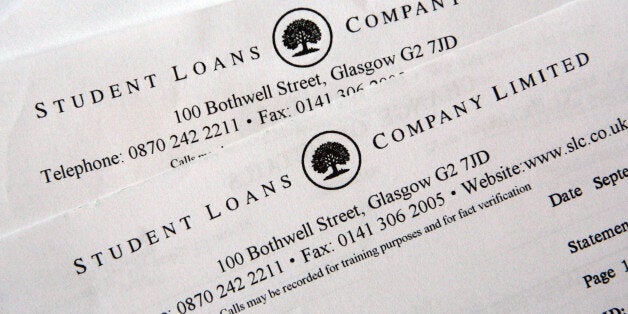 Statements from Student Loans Company Limited.