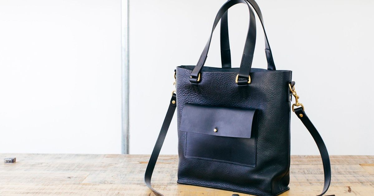 Competition: Win A Stylish Leather Tote Bag From Grace Gordon Worth £ ...