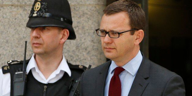 Andy Coulson, former News of the World editor and the former spin doctor of British Prime Minister David Cameron