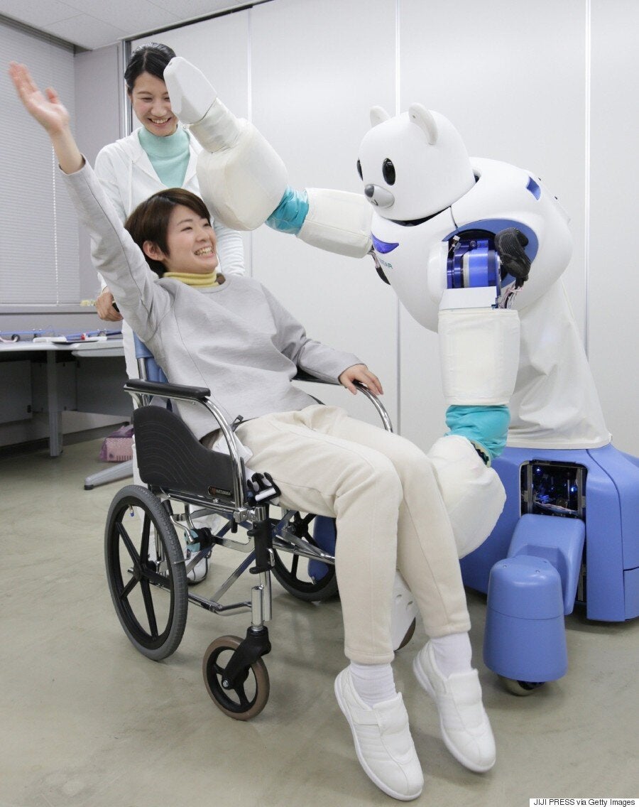 'Robear' The Robot Polar Bear Launched In Japan HuffPost UK