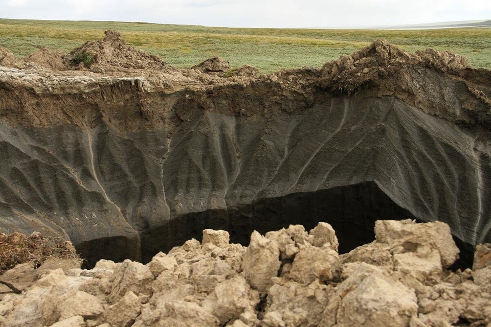 Russia Siberia Crater