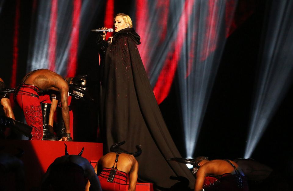 Madonna at the Brit Awards