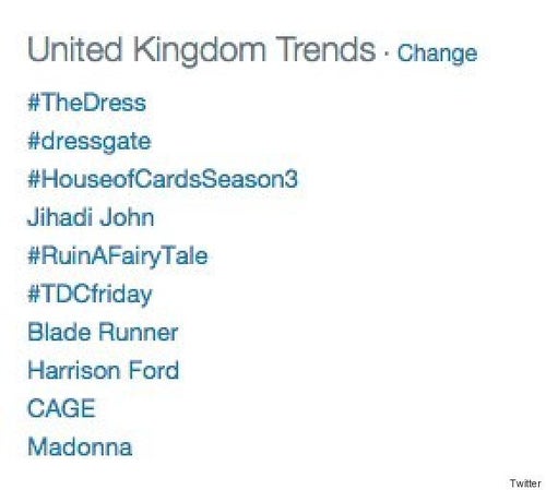 White And Gold Dress Is Leading Blue And Black Dress In #TheDress Debate |  HuffPost UK News
