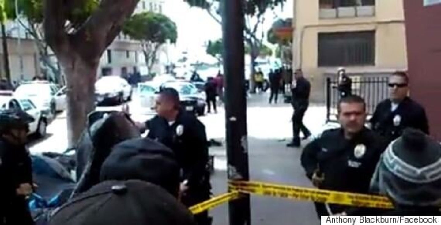 Homeless Mentally Ill Black Man Shot Dead By LAPD In Skid Row In ...
