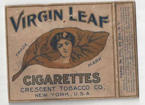 This Virgin Leaf packet reportedly dates back to the 1900s