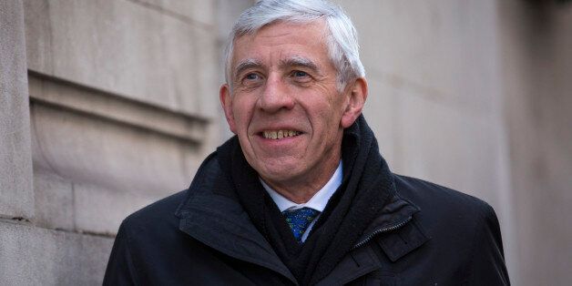 LONDON, ENGLAND - FEBRUARY 23: Former British Foreign Secretary Jack Straw arrives at Milbank Studios on February 23, 2015 in London, England. Mr Straw has referred himself to the Parliamentary Commissioner for Standards and has been suspended from the Labour Party at his own request after being secretly filmed apparently offering his services in exchange for payment. (Photo by Rob Stothard/Getty Images)