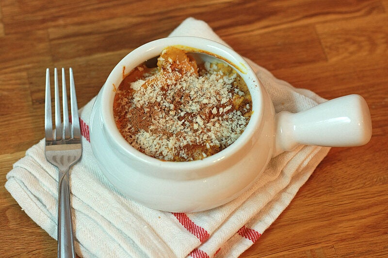 Baked Pumpkin Macaroni & Cheese