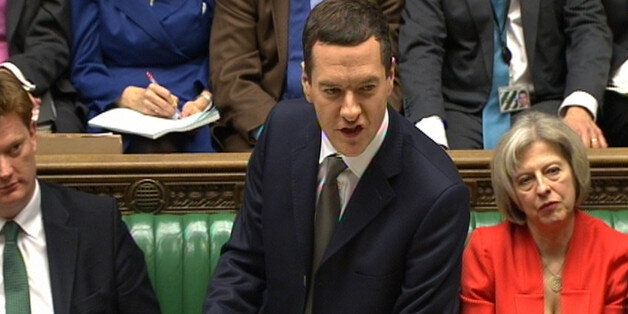 Chancellor of the Exchequer George Osborne delivers his Budget statement to the House of Commons, London.