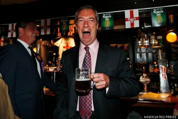 Protests As Nigel Farage Invades Pub Where Drinkers Were Enjoying A ...