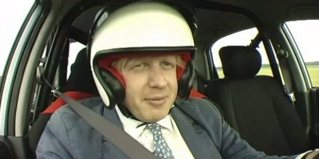 Mayor of London Boris Johnson launches London's summer of cycling in Trafalgar Square, London.