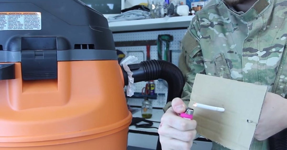 Vacuum Cleaner Experiment Reveals The Chemicals Left In Your Body After