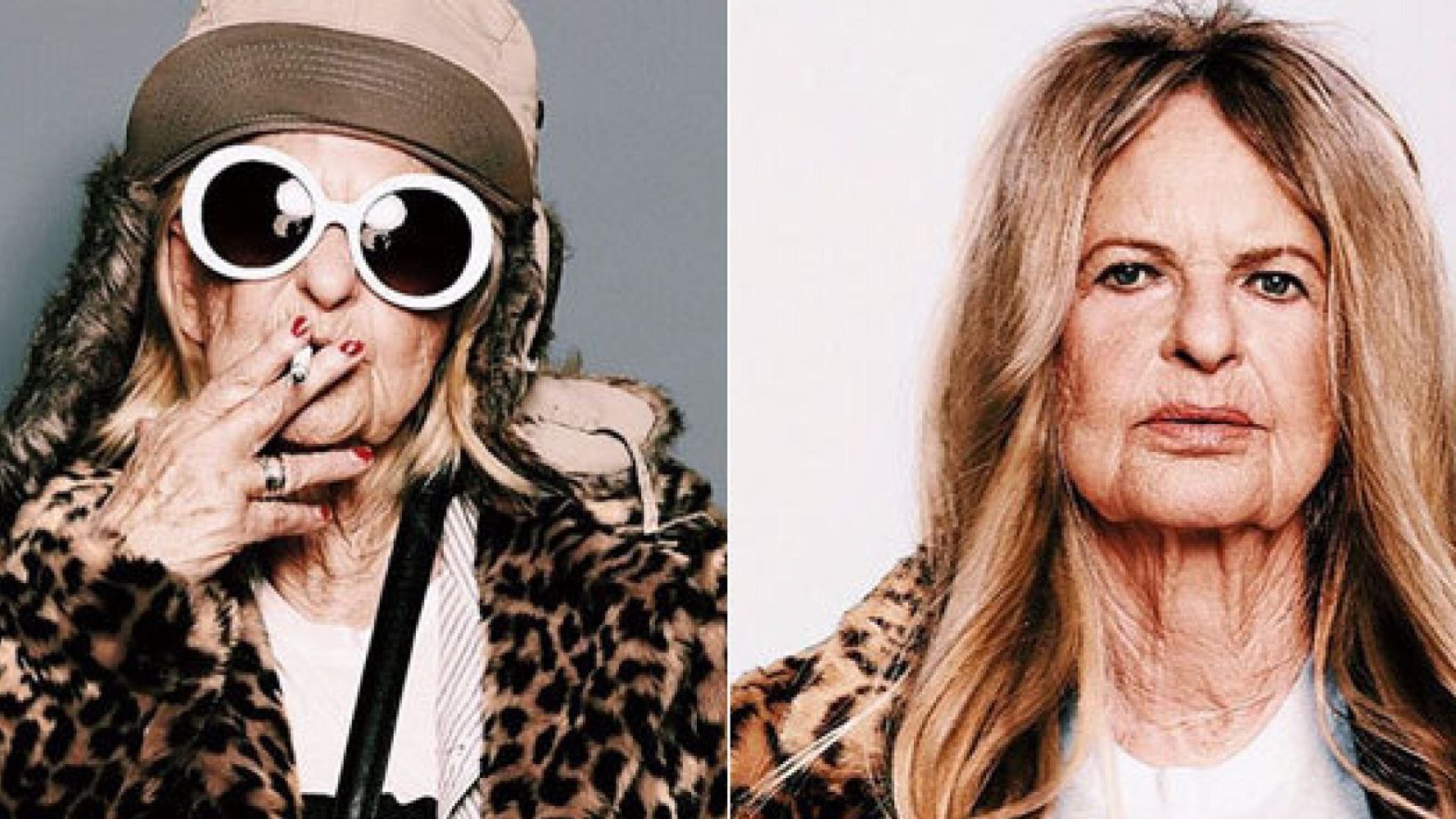 Instagram Granny Baddie Winkle, 86, Transforms Into Kate Moss And Kurt  Cobain | HuffPost UK Style