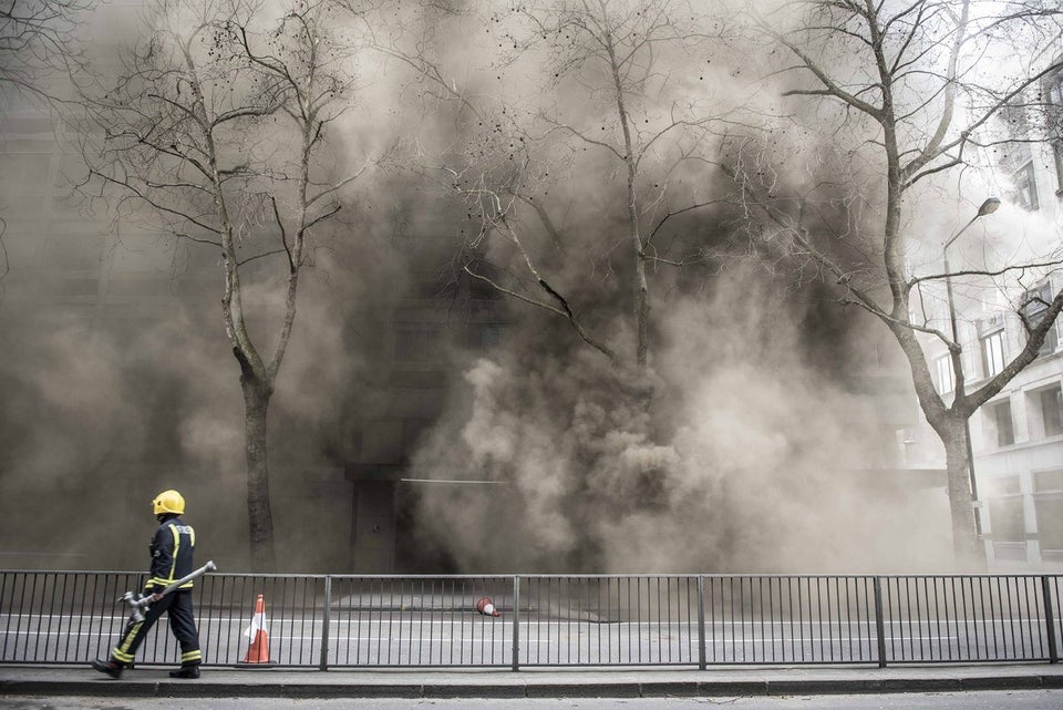 Underground Cable Fire - London