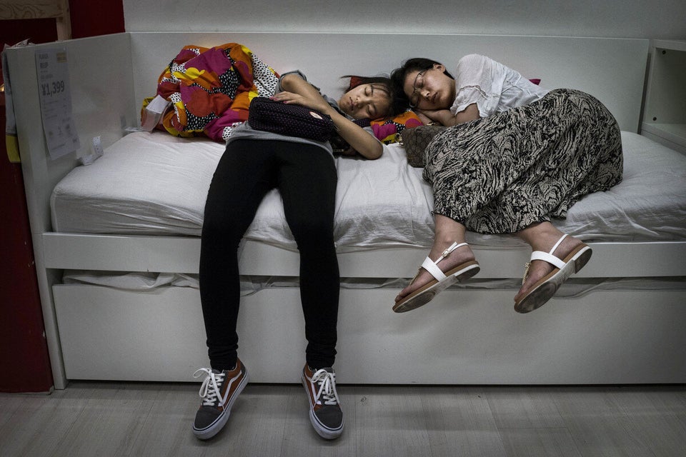 That time the retailer turned its China store into a giant nap room...