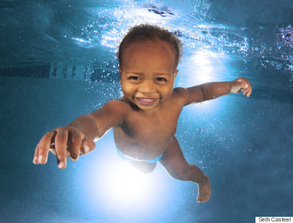 underwater baby photography