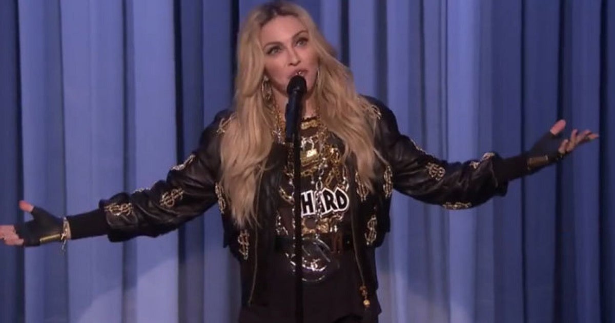 Madonna Makes Her StandUp Comedy Debut On ‘The Tonight Show Starring(01)