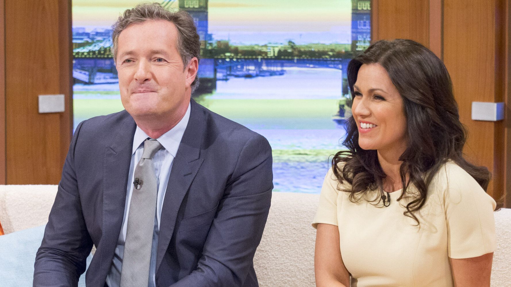 Piers Morgan Co Hosts Good Morning Britain With Susanna Reid Divides