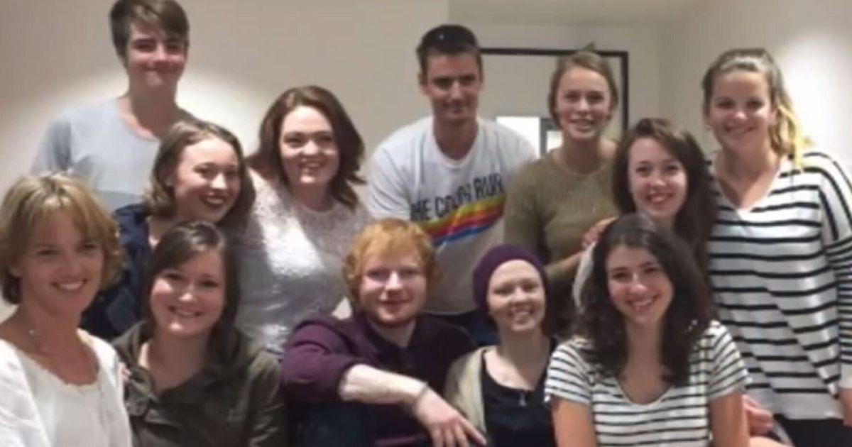 Ed Sheeran Visits Cancer Patient Jess Knight In New Zealand Hospital After  She Misses Concert (VIDEO) | HuffPost UK Entertainment