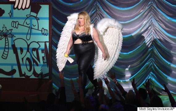 Rebel Wilson Dresses As A Victoria's Secret Angel To Make A